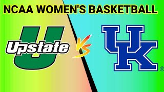 South Carolina Upstate Spartans vs Kentucky Wildcats  2024 NCAA WOMENS BASKETBALL LIVE SCORE [upl. by Sito]