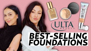 Rating the BestSelling Foundations at Ulta bareMinerals It Cosmetics Estee Lauder amp More [upl. by Aranaj]