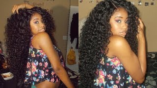 30 BEST CURLY WIG Styling  Review  FREETRESS EQUAL KITRON  BlackHairSpray [upl. by Gaul]