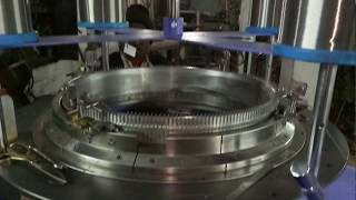 circular steel wire knitting machine [upl. by Munniks]