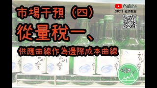 DSE 經濟 ECON 從量稅一 供應曲線作為邊際成本曲線 新 [upl. by Hose556]