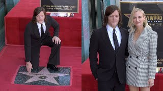 Norman Reedus honored with Star on the Hollywood Walk of Fame [upl. by Cordova253]