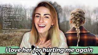 yeah EVERMORE made me cry too ✰ Taylor Swift Reaction [upl. by Teodor475]