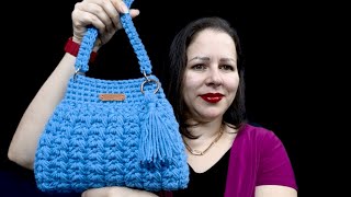 PASO A PASO PARA TEJER CARTERA A CROCHET [upl. by Dragde987]