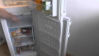 review  Beko CXF5104w Fridge Freezer [upl. by Alul591]