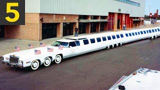 Top 5 Unbelievably LONG Limousines [upl. by Haldas440]