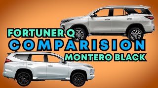 FORTUNER Q 2023 VS MONTERO SPORTS BLACK SERIES 2023 [upl. by Einuj]