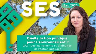 Quelle action publique pour lenvironnement 22 Les instruments et difficultés de l’action publique [upl. by Nath417]