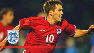 Slovakia 12 England 2002 Owen Beckham Scholes Gerrard  Goals amp Highlights [upl. by Anohr]