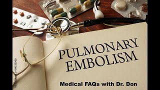 Medical FAQs Pulmonary Embolism Facts and Prevention [upl. by Aiveneg14]