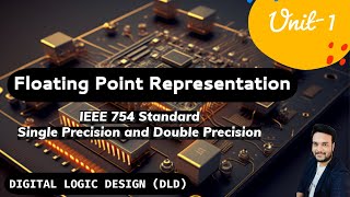 Floating point representation  IEEE 754  single precision  Double precision [upl. by Ronnoc]