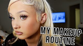 My Full Glam Makeup Routine  Alabama Barker [upl. by Nylassej]