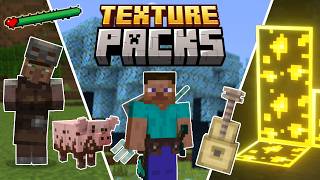 50 BEST Minecraft Recourse Packs Bedrock [upl. by Micro]