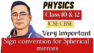 Class 10 CHAPTER LIGHT  Sign Convention for Spherical Mirrors  Part  2 ✅ [upl. by Melleta435]