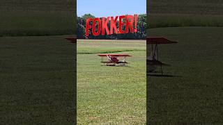 Giant Scale Fokker D7 remotecontrol rcplane [upl. by Asemaj]