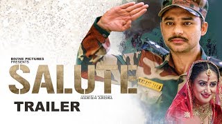 SALUTE Trailer Nav Bajwa Jaspinder Cheema Sumitra Pednekar  Punjabi Movies 2018 [upl. by Ibmab]