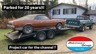 1970 AMC Javelin follows us home [upl. by Parcel91]