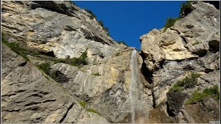 Klettersteig Kandersteg Allmenalp  Variante quotFreude herrschtquot [upl. by Mina424]