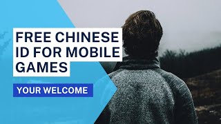 How to download Chinese ID for mobile games [upl. by Kjersti]