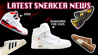 Latest Sneaker News Off White x Jordan 1 Jordan 5 Fire Red Wales Bonner x Adidas Bad Bunny x Messi [upl. by Miranda]