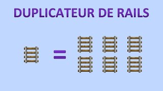 Duplicateur de Rails 🛠 Minecraft Java 119 🛠 Tutoriel [upl. by Jabin]