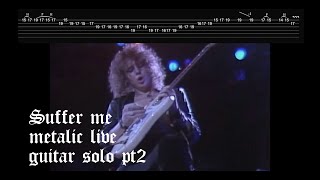 Practice Yngwie malmsteen  Solo from Suffer me live  2 [upl. by Aket337]