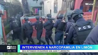 Desarticulan narcofamilia en Limón [upl. by Karita]