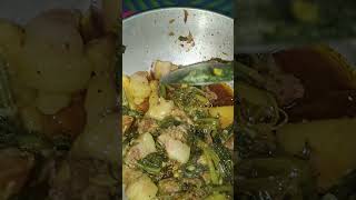 Pork with lyrics xak youtubeshorts indiancurry shortvideo [upl. by Adelaida65]