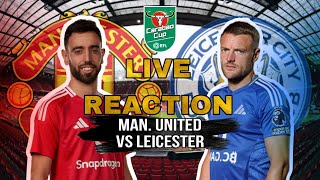 LIVE STREAMING CARABAO CUP 2425 MANCHESTER UNITED VS LEICESTER CITY [upl. by Giraldo]