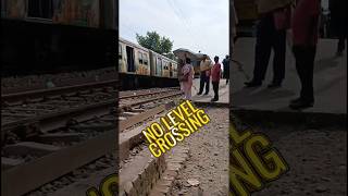 There is no Level Crossing train railway indianrailways [upl. by Atteinotna268]