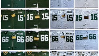 DHGATE Online Jersey Review and unwrapping Bart Starr Green Bay Packers jersey JEGO Sports Gear [upl. by Nacim]