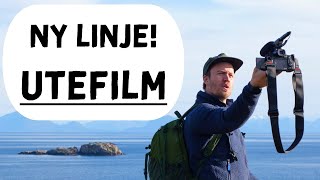 Utefilm  Ny linje om film og friluftsliv i eventyrlige Lofoten [upl. by Ripleigh]