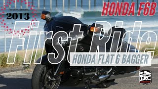 2013 Honda Goldwing F6B First Ride [upl. by Kenon]