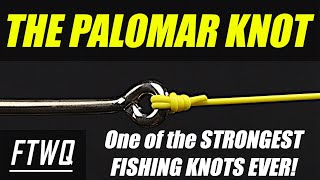 Fishing Knots Palomar Knot  One of the STRONGEST Fishing Knots ever [upl. by Andre]