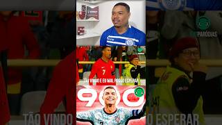 🎵CRISTIANO RONALDO  900 GOLS Pt3 futparodias shortsfutebol reaction react emalta cr7 [upl. by Virendra44]