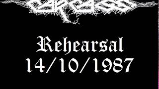 Carcass  Rehearsal 141087 1987 [upl. by Darelle124]