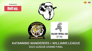 2023 Upper Great Southern Football League Grand Final Williams League v Katanning Wanderers [upl. by Irak]