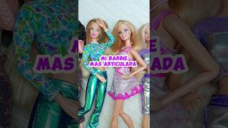 Mi Barbie más ARTICULADA 😱🦾 wow viral shorts genial video barbie doll omg wtf diy [upl. by Junko]