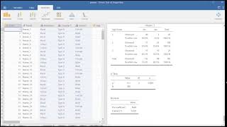 How to do Chi Square Test of Association in Jamovi  Merit India [upl. by Aihsekat388]