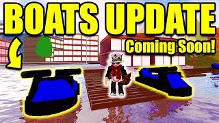 Jailbreak BOATS UPDATE LEAKED Badcc Video  Roblox Jailbreak New Update [upl. by Ahsurej]