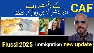 New update about Italy imigration 2025 [upl. by Runck]