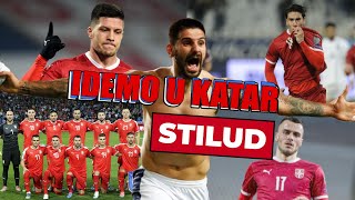 SRBIJA QATAR 2022 HIMNA SRBIJE Panda  IDEMO U KATAR [upl. by Ahsead]