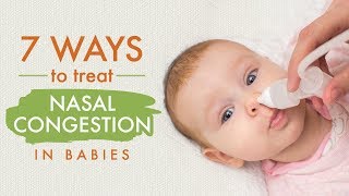 How to Treat Nasal Congestion in Babies [upl. by Allerie573]