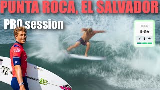 Surf City El Salvador Pro warm up session June 3rd 2024 [upl. by Hayyifas]