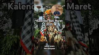 Klik👆Download Kalender Bali Maret 2025 PDF enkosa [upl. by Carthy]