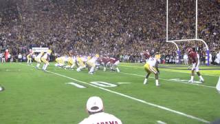 TJ Yeldon Late Fumble At LSU 11814 [upl. by Countess224]