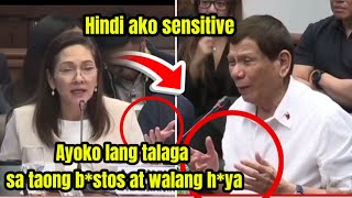 PRRD to Hontiveros ganun talaga ako bstos at walang hya [upl. by Vincents]