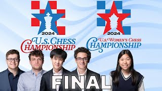 2024 US Chess Championships Round 11 [upl. by Paola]