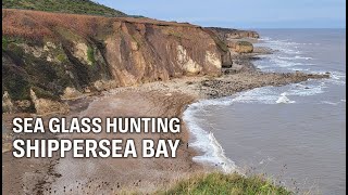 Extreme Sea Glass Hunting at Shippersea Bay What its REALLY like [upl. by Ardyth786]