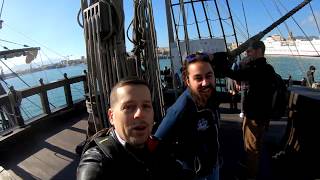 Tour a Spanish Galleon this amazing ship is also a museum Vlog 121 [upl. by Jarlen]